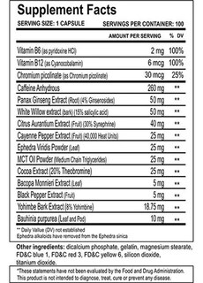 Foto 2 | Foto 2 | Cloma Pharma Methyldrene Elite 100 Capsulas
