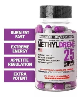 Foto 3 | Foto 3 | Cloma Pharma Methyldrene Elite 100 Capsulas