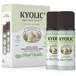 Foto 2 | Foto 2 | Suplemento Líquido Maxi Health Kyolic De Extracto De Ajo Envejecido, 2 Unidades - Venta Internacional.