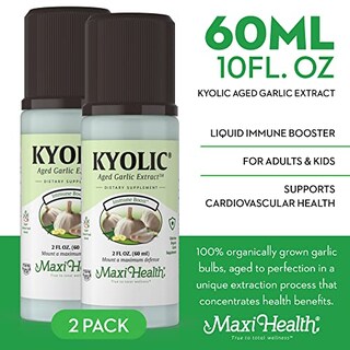 Foto 4 | Foto 4 | Suplemento Líquido Maxi Health Kyolic De Extracto De Ajo Envejecido, 2 Unidades - Venta Internacional.