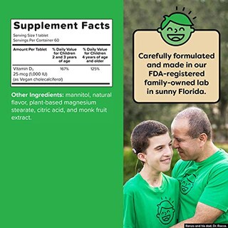 Foto 4 | Foto 4 | Suplemento De Vitamina D3 Renzo's Dynamite D3 1000 Ui Kids - Venta Internacional.