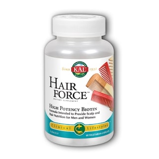 Foto 1 | Foto 1 | Suplemento Kal Hair Force, 60 Cápsulas (paquete De 2), Biotina, 1200 Mcg - Venta Internacional.
