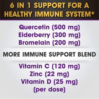 Foto 4 | Foto 4 | Suplemento De Quercetina De Gade Nutrition 500 Mg Con Vitamina C Y Zinc - Venta Internacional.
