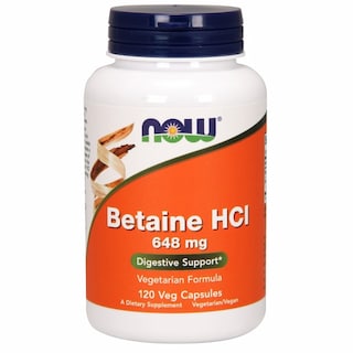 Foto 1 | Foto 1 | Supplement Now Foods Betaína Hcl 120 Cápsulas Vegetales Paquete de 2 - Venta Internacional