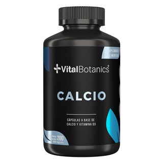 Foto 1 | Foto 1 | Calcio + Vitamina D3 Con 200 Capsulas | Vitalbotanics
