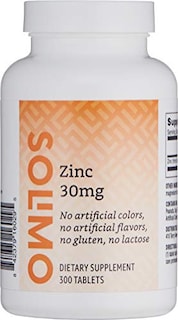 Foto 1 | Foto 1 | Suplemento Solimo Zinc 30 Mg 300 Comprimidos, Suministro Para Diez Meses - Venta Internacional.