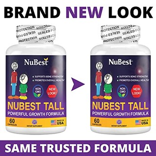 Foto 2 | Foto 2 | Suplemento Nubest Tall Powerful Growth Para Niños Mayores De 5 Años - Venta Internacional.