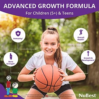 Foto 3 | Foto 3 | Suplemento Nubest Tall Powerful Growth Para Niños Mayores De 5 Años - Venta Internacional.