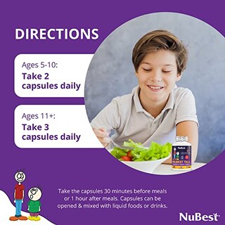Foto 5 | Foto 5 | Suplemento Nubest Tall Powerful Growth Para Niños Mayores De 5 Años - Venta Internacional.