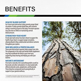 Foto 3 | Foto 3 | Suplemento De Extracto De Corteza De Pino De Mauwe Herbs, 400 Mg, 100 Cápsulas Veganas - Venta Internacional.