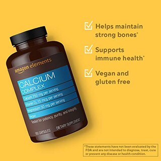 Foto 3 | Foto 3 | Complemente El Complejo De Calcio Amazon Elements Con Vitamina D 195 - Venta Internacional.