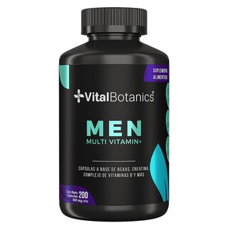 Foto 1 | Foto 1 | Multivitaminico P Hombre Con Creatina 200 Caps Vitalbotanics