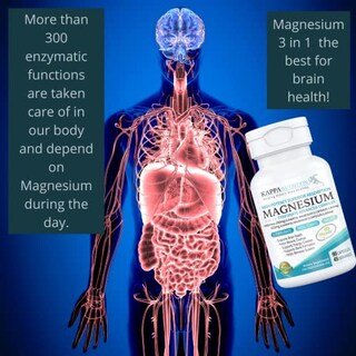 Foto 5 | Foto 5 | Suplemento Kappa Nutrition L-treonato De Magnesio 3 En 1 90 C - Venta Internacional.