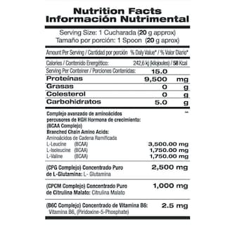 Foto 3 | Foto 3 | Bcaa & Glutamine Aminoácidos F&nt Sabor Uva de 300 g