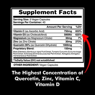 Foto 2 | Foto 2 | Suplemento American Standard Supplements Immune Support 120 - Venta Internacional.