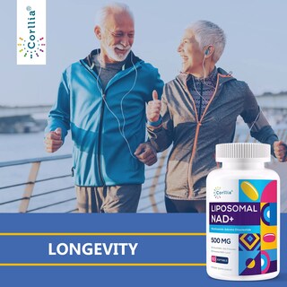 Foto 6 | Foto 6 | Suplemento Corllia Liposomal Nad+ De 500 Mg Con Cápsula Blanda De 250 Mg De Tmg - Venta Internacional.
