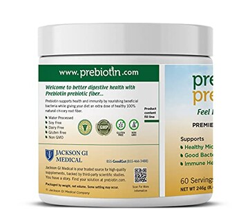 Foto 2 | Foto 2 | Suplemento De Prebiotina Y Fibra Prebiótica De 240 G Para La Curación Digestiva - Venta Internacional.
