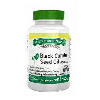 Foto 1 | Foto 1 | Aceite De Semillas Negras Supplement Health Thru Nutrition, 100 Cápsulas Blandas - Venta Internacional.