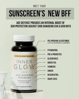 Foto 3 | Foto 3 | Complementa El Poder Antioxidante De Las Vitaminas Age Defense De Inner Glow - Venta Internacional.