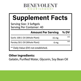 Foto 2 | Foto 2 | Suplemento Benevolent Nouriment Con Ajo Y Perejil Inodoros - Venta Internacional.