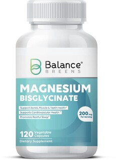 Foto 1 | Foto 1 | Suplemento De Bisglicinato De Magnesio Balancebreens 200 Mg 120 Ca - Venta Internacional.