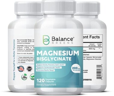 Foto 2 | Foto 2 | Suplemento De Bisglicinato De Magnesio Balancebreens 200 Mg 120 Ca - Venta Internacional.