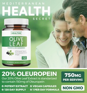 Foto 3 | Foto 3 | Extracto De Hoja De Olivo Harmony De Supplement Healths 750 Mg - Venta Internacional.