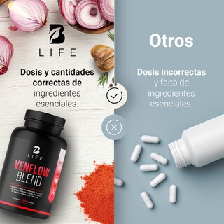 Foto 6 | Foto 6 | Venflow Blend de 180 Cápsulas Ingredientes Naturales. Venflow Blend B Life