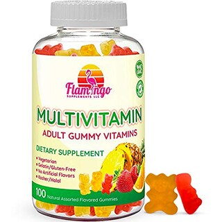 Foto 1 | Foto 1 | Gomitas Multivitamínicas Con Forma De Flamenco, 100 Gomitas Veganas - Venta Internacional.