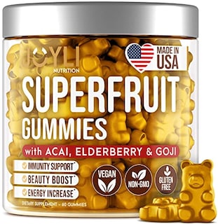 Foto 1 | Foto 1 | Gomitas De Vitaminas Joyli Superfruit Goji Y Saúco Para Adultos - Venta Internacional.