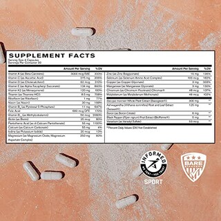 Foto 3 | Foto 3 | Suplemento Bare Performance Nutrition Strong Multivitamínico - Venta Internacional.