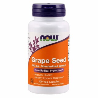Foto 1 | Foto 1 | Semillas De Uva Supplement Now Foods, 100 Cápsulas, Antioxidante Con Un 90% De Polvos - Venta Internacional.
