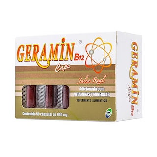 Foto 2 | Foto 2 | Geramin B12 Jalea Real Adicionada Con Vitamina y Minerales 50 Caps Bio Salud