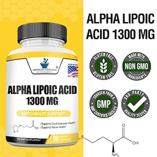 Foto 6 | Foto 6 | Suplemento American Standard Supplements Ácido Alfa Lipoico 1 - Venta Internacional.