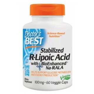 Foto 1 | Foto 1 | Ácido R-lipoico Estabilizado Supplement Doctors Best, 60 Cápsulas - Venta Internacional.