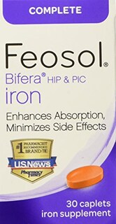 Foto 1 | Foto 1 | Suplemento De Hierro Feosol Complete Con Bifera 30 Cápsulas (x3) - Venta Internacional.