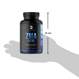Foto 7 | Foto 7 | Mezcla de Zinc/ Magnesio/ Vitamina C/ Colágeno Hidrolizado/ Vitamina B6 150 Cápsulas Ingredientes Naturales ZMA Blend B Life