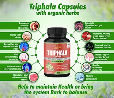 Foto 4 | Foto 4 | Suplementos Orgánicos De Cadane Triphala, Cápsulas, 3000 Mg, 120 Cápsulas - Venta Internacional.