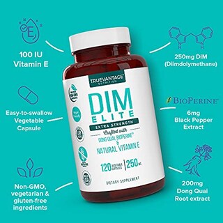 Foto 2 | Foto 2 | Suplemento Truevantage Nutrition Dim 250 Mg Con Dong Quai Y Vi - Venta Internacional.