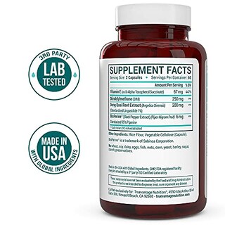 Foto 3 | Foto 3 | Suplemento Truevantage Nutrition Dim 250 Mg Con Dong Quai Y Vi - Venta Internacional.