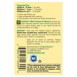 Foto 7 | Foto 7 | Suplemento Multivitamínico Infantil Childlife Essentials 240 Ml X2 - Venta Internacional.