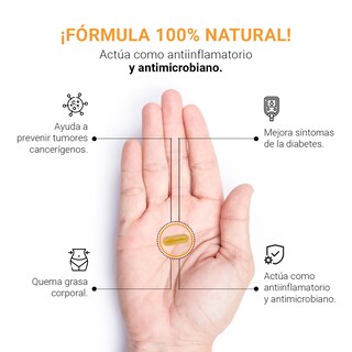 Foto 5 | Foto 5 | Suplemento Alimenticio B Life Turmeric con Ginger 180 Cápsulas