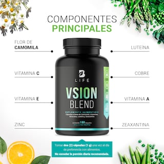 Foto 4 | Foto 4 | Suplemento Alimenticio B Life para Visión 180 Cápsulas