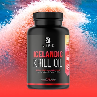 Foto 8 | Foto 8 | Suplemento Alimenticio B Life Icelandic Krill Oil 150 Cápsulas