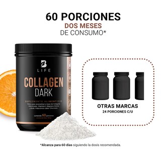 Foto 5 | Foto 5 | Colágeno Hidrolizado B Life Sabor Chocolate de 60 Tomas