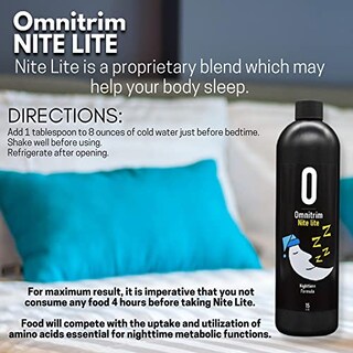Foto 2 | Foto 2 | Suplemento Omnitrition Omnitrim Nite Lite 450 Ml, 30 Porciones - Venta Internacional.