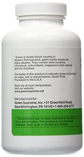 Foto 2 | Foto 2 | Suplementos Green Supreme Barley Power 400 Comprimidos - Venta Internacional.