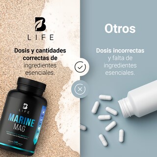 Foto 6 | Foto 6 | Suplemento Alimenticio B Life Marine Magnesium 240 Cápsulas