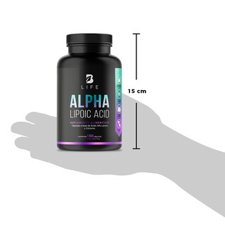 Foto 7 | Foto 7 | Ácido Alfa Lipoico de 180 Cápsulas con Cúrcuma Ingredientes Naturales Alpha Lipoic Acid. B Life