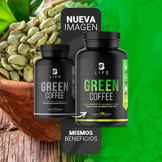 Foto 3 | Foto 3 | Suplemento Alimenticio B Life Green Coffee 180 Cápsulas